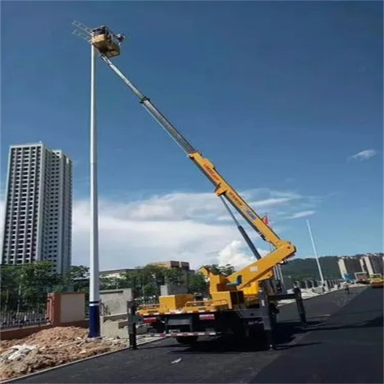 淮安维修路灯的曲臂升降车出租